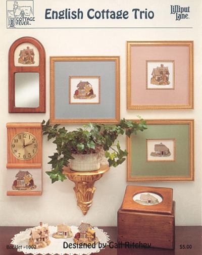 English Cottage Trio. Маленькие домики