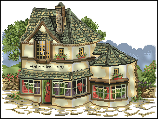 LL13 The Haberdashery. Маленькие домики