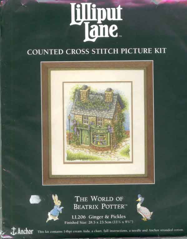 LL206 Ginger & Pickles Shop. Маленькие домики