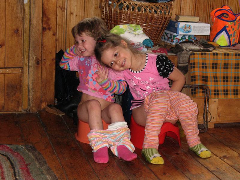 Хорошо сидим, душевно! -)). ВАЛДАЙ 2007