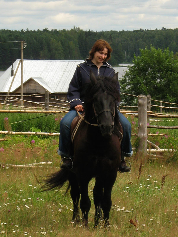 Посмотрите на мое счастливое лицо -)). ВАЛДАЙ 2007