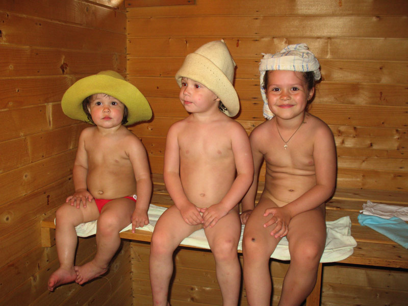 В баньке парятся. ВАЛДАЙ 2007