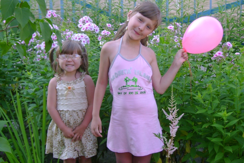 Мои девчонки июнь-июль 2007г