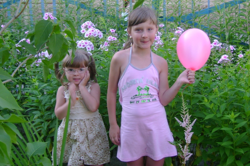 Мои девчонки июнь-июль 2007г