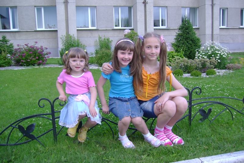 Мои девчонки июнь-июль 2007г