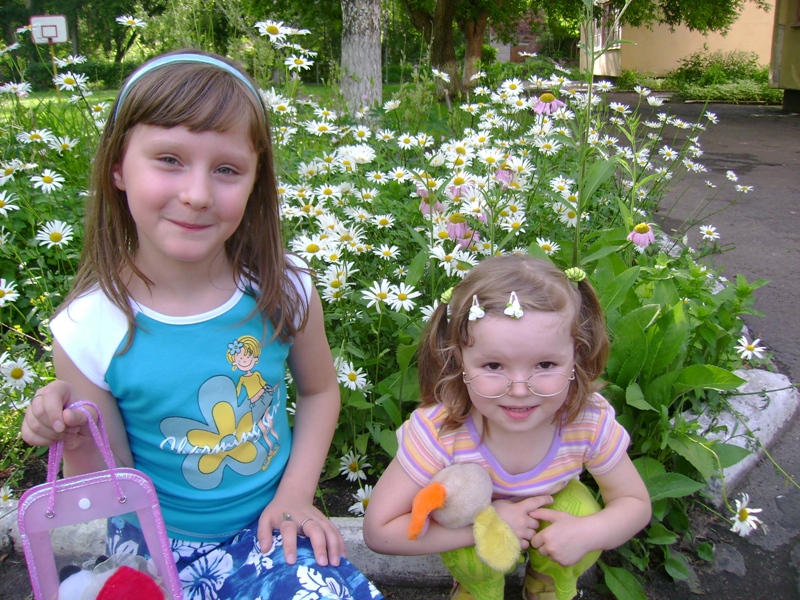 Мои девчонки июнь-июль 2007г