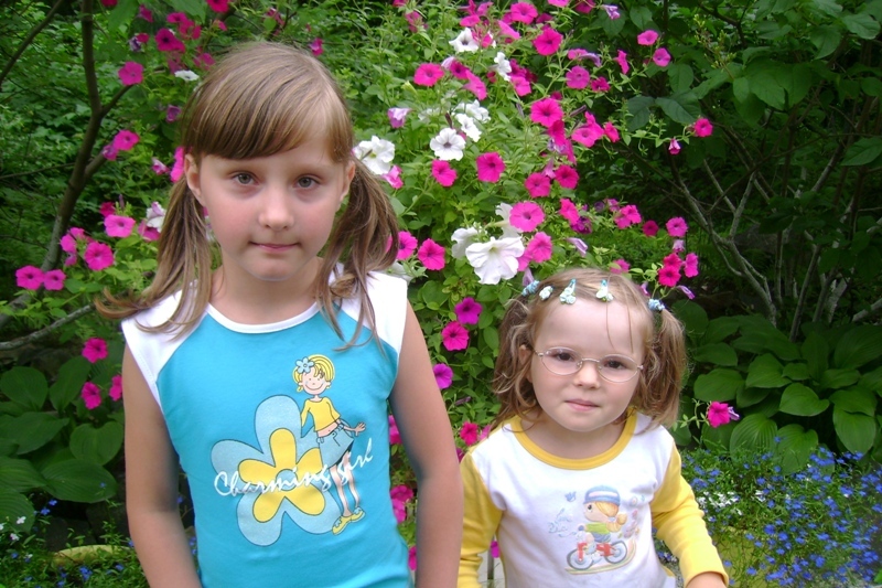 Мои девчонки июнь-июль 2007г