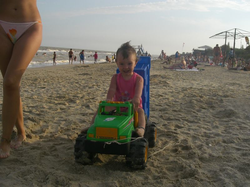 классная тачка. Отдых на Азове 2007