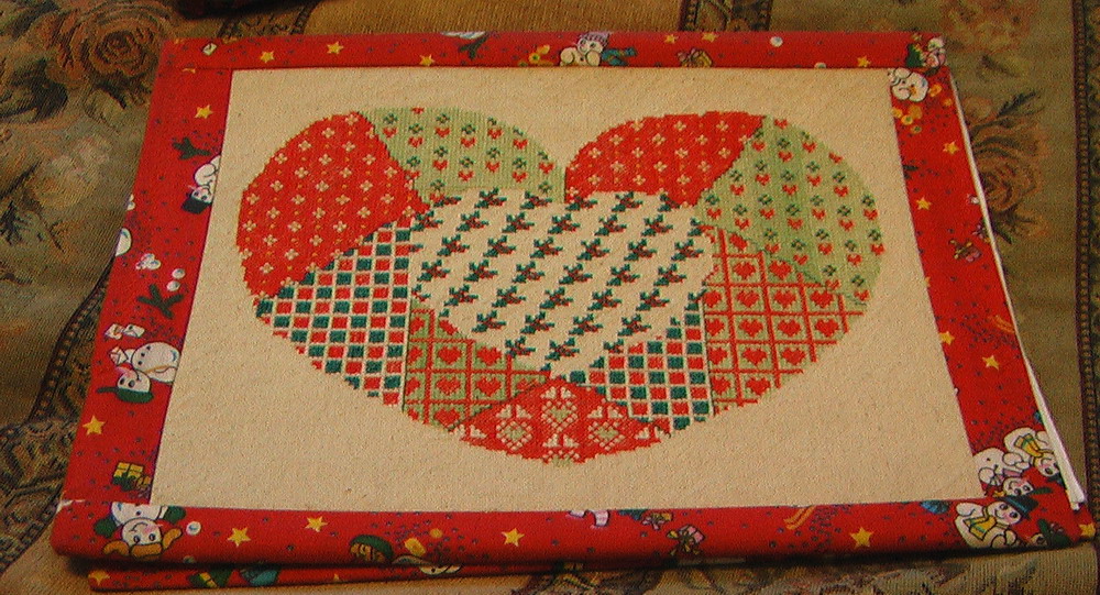 сердечко в стиле печворк. Некоторые Работы до 2009других фирм