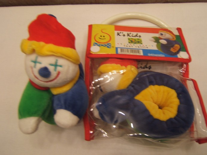 Погремушка Клоун на ножку, арт.221. архив