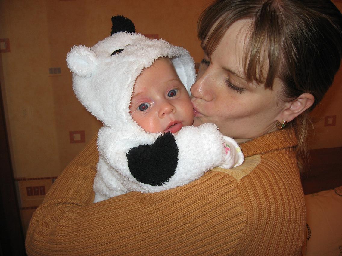 Вероника панда. семья