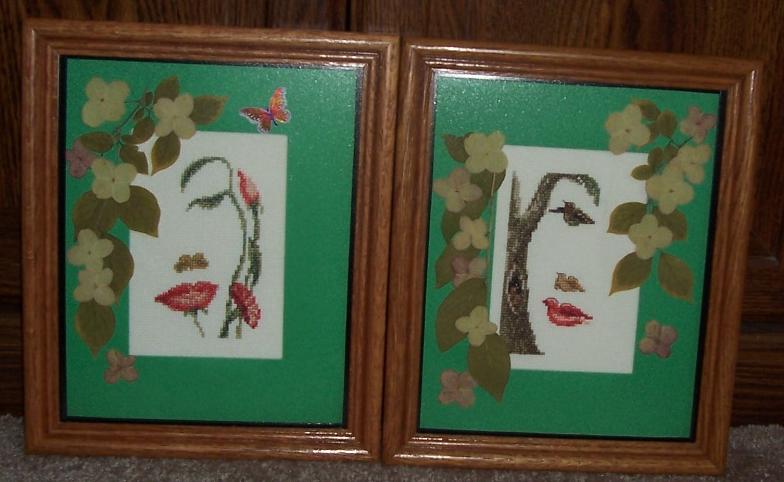 Two faces  from Klart. My works