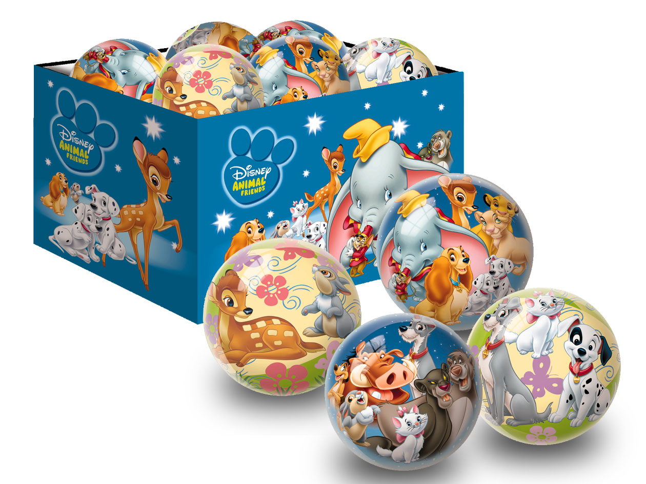 UN 1123	Мяч 'Животные' Дисней 15 см	 58,40   . МЯЧИ