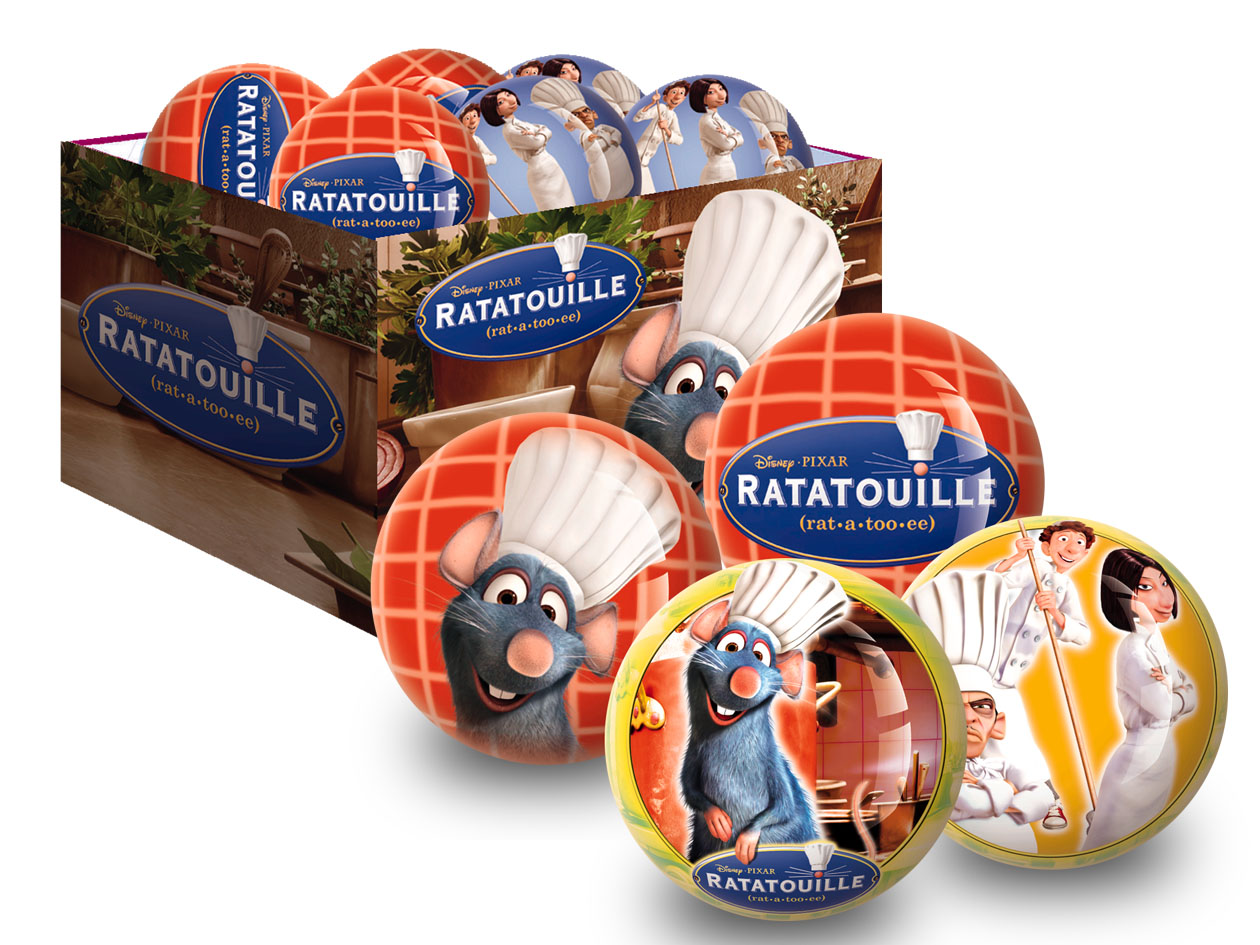 UN 1131	Мяч 'Рататуй'15 см	 58,40   . МЯЧИ