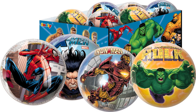 UN 1364	Мяч Герои Марвел 15 см	 58,40   . МЯЧИ