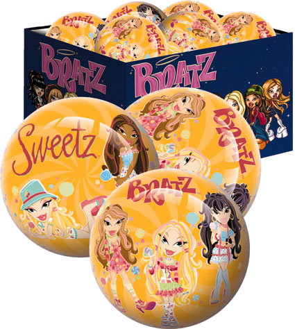 UN 1324	Мяч 'Куклы BRATZ'	 58,40   . МЯЧИ