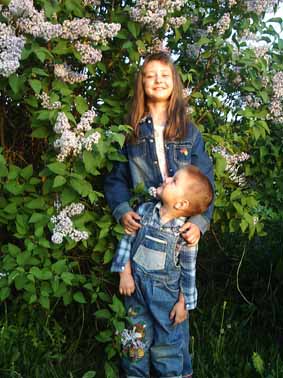 Дети. Дачное лето 2007