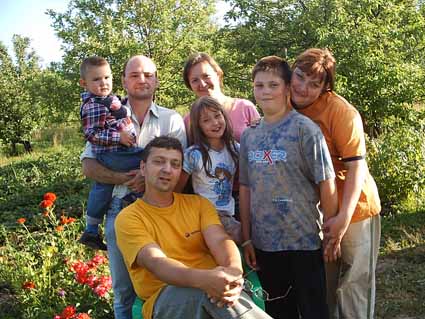 День рождения у друзей. Дачное лето 2007