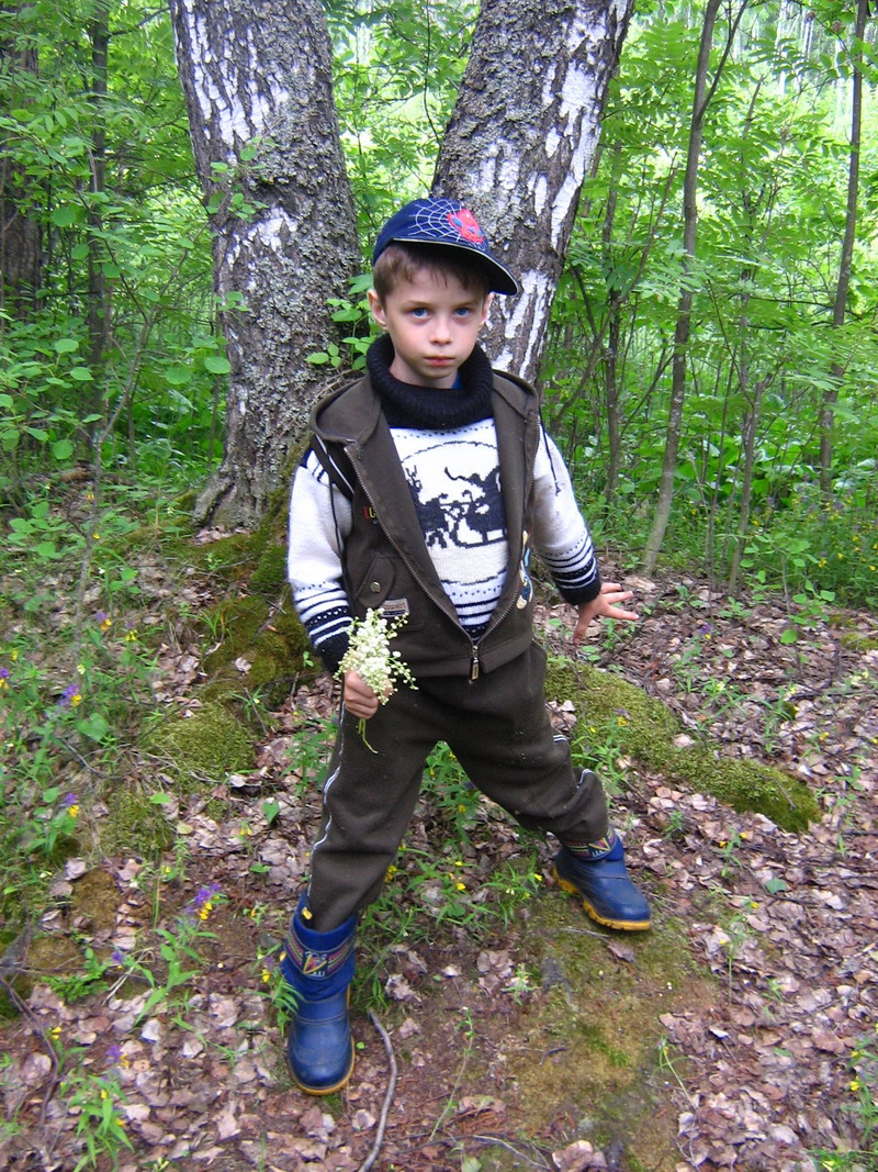 Через полтора  месяца после приюта.. Глеб