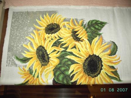 Букет подсолнухов