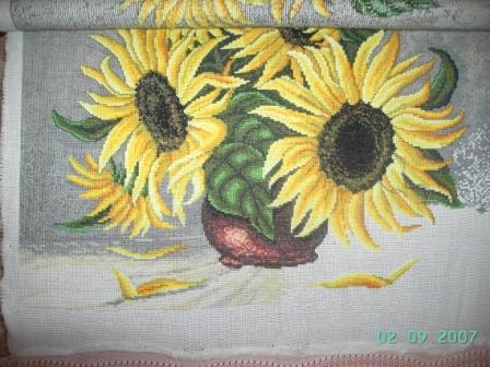 Букет подсолнухов