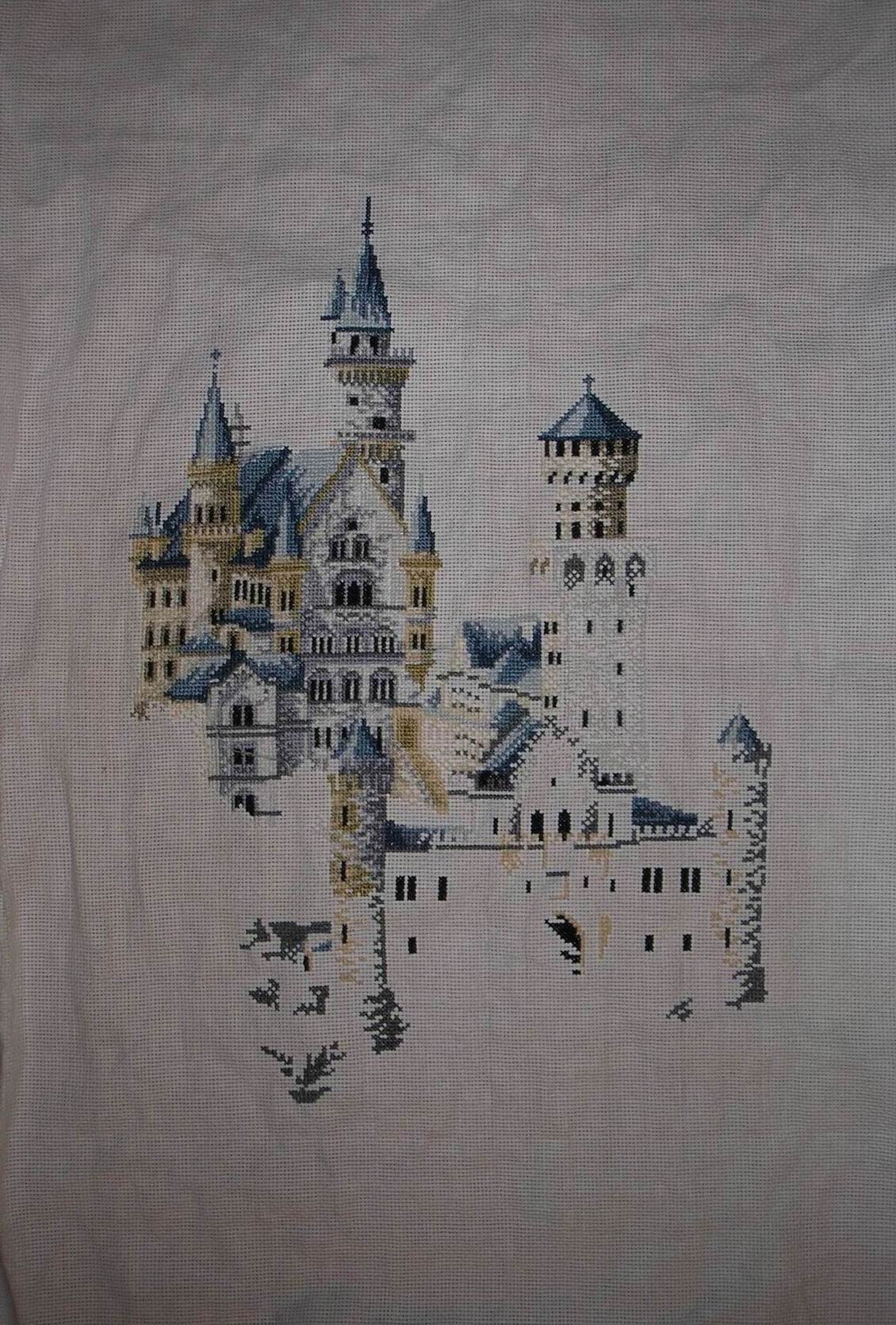 Процесс замка Нойшванштайн