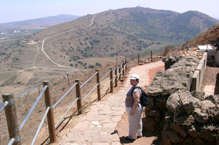 Я на горе Бен-Таль. Израиль