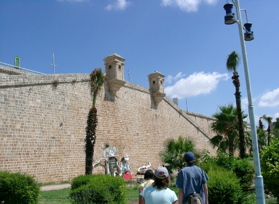 Акко, старя турецкая крепость. Израиль