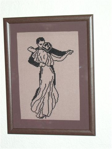 Подарок знакомой.. Моя вышивка