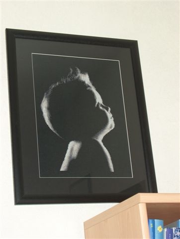 Всем известный малыш. Моя вышивка