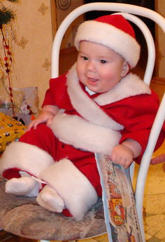 Новый год. Мой сын Матвей