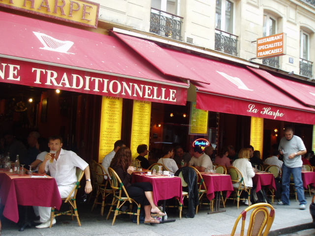 Париж, Латинский квартал, сент, 2007. 