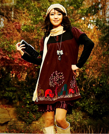 Бордовые слоники. 