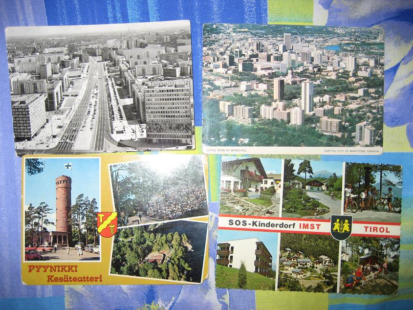 Разные зарубежные 80х, Берлин. Открытки (некоторых нет)