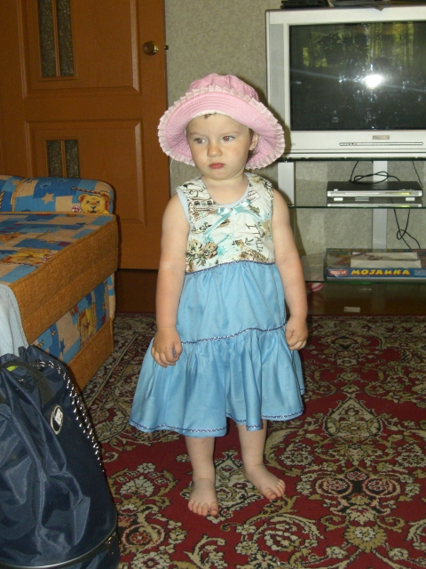 летний сарафан. Мой хэнд-мэйд