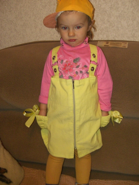 еще один сарафан. Мой хэнд-мэйд