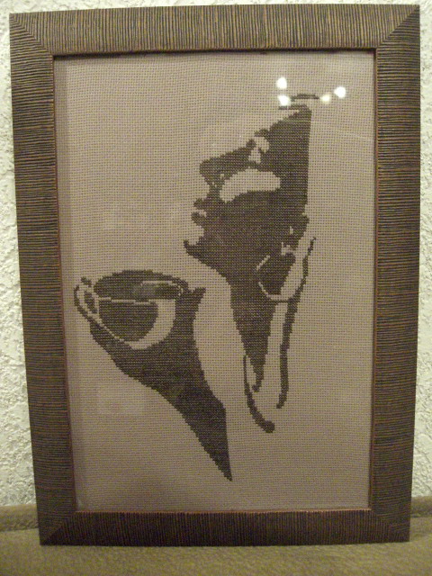 дама с кофе. Мой хэнд-мэйд