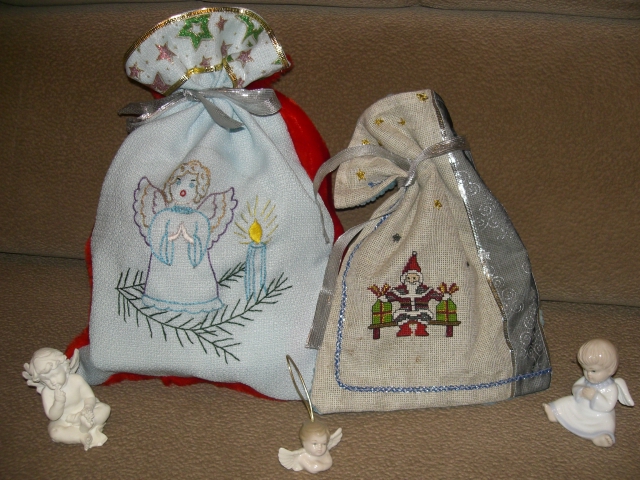 новогодние мешочки. Мой хэнд-мэйд