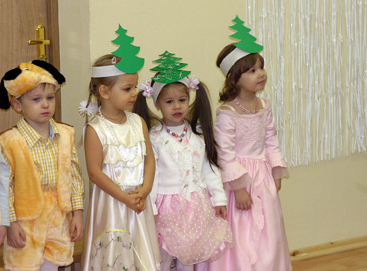 Новогодний утренник у Ани