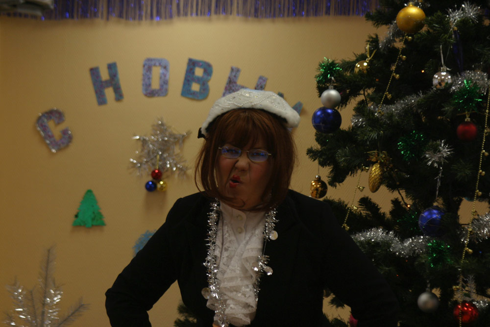 Новогодний утренник у Нади