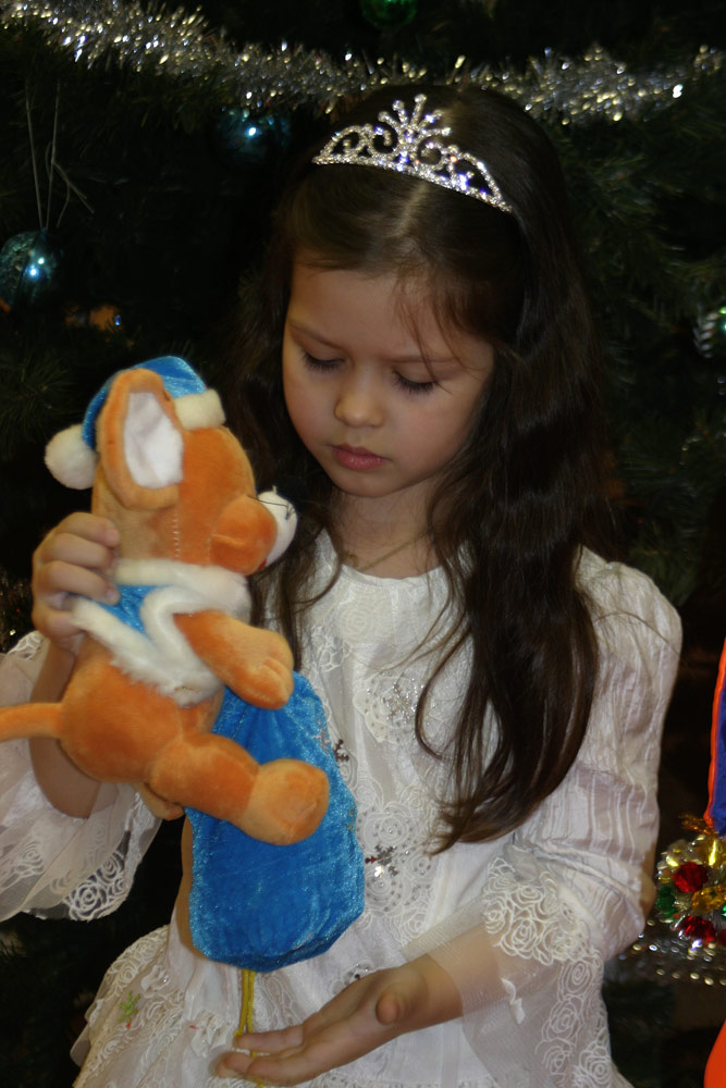 Новогодний утренник у Нади