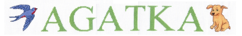 667 Agatka. 1.4 kwadraciki - inne/szyldziki