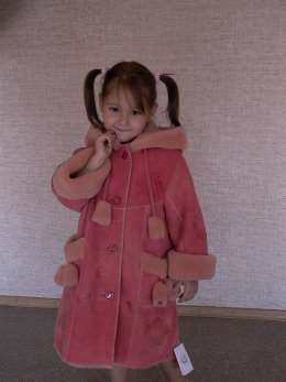 Дубленка 'Варежка'. Зима для малышей и малышек