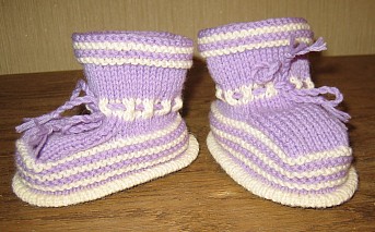 Пинетки. Вязание