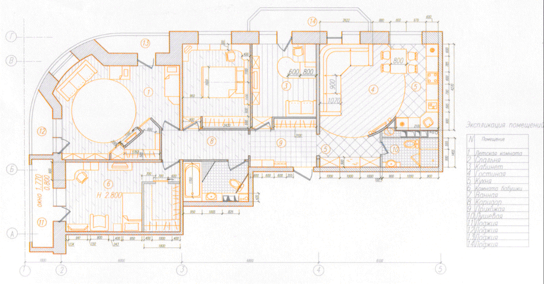 Новая планировка и расстановка мебели. Новая квартира