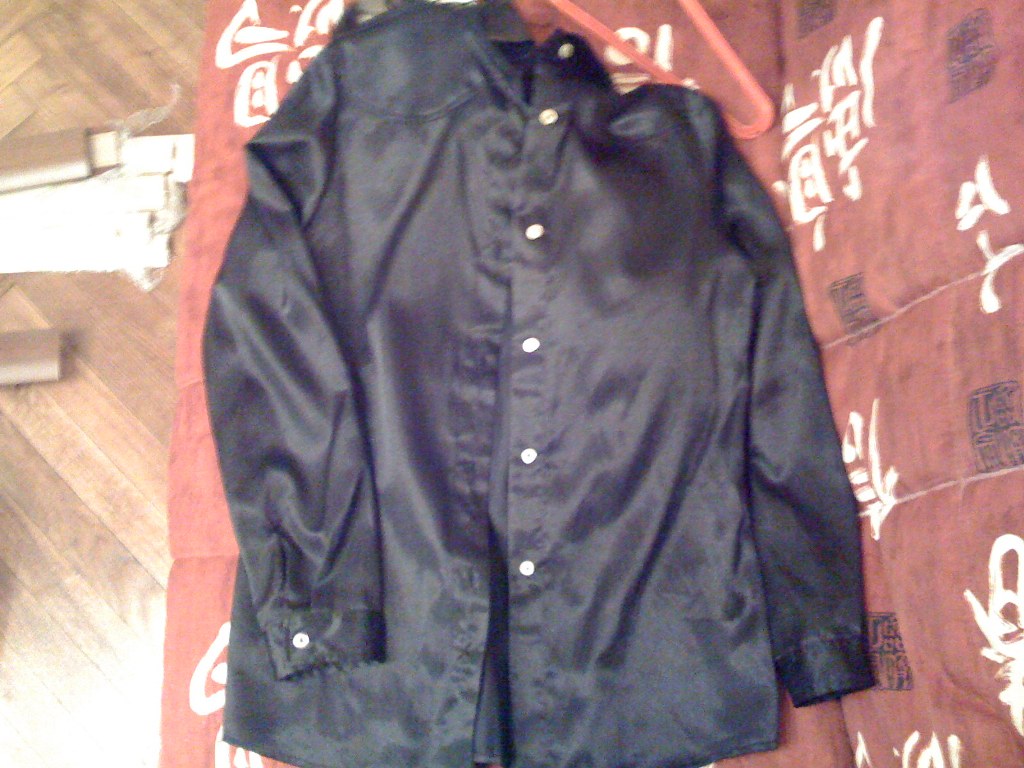 черный атлас 150р. кофточки-блузочки