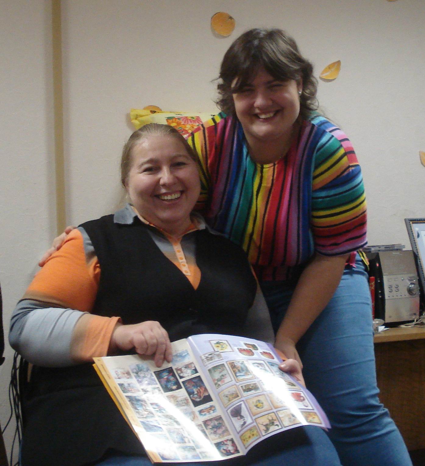 Ольга и Ирина. Встреча 25.10.2008