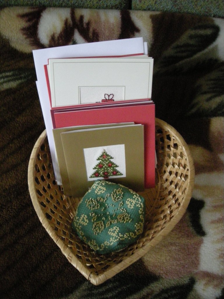 Бискорню + открыточки. Новый Год и около него