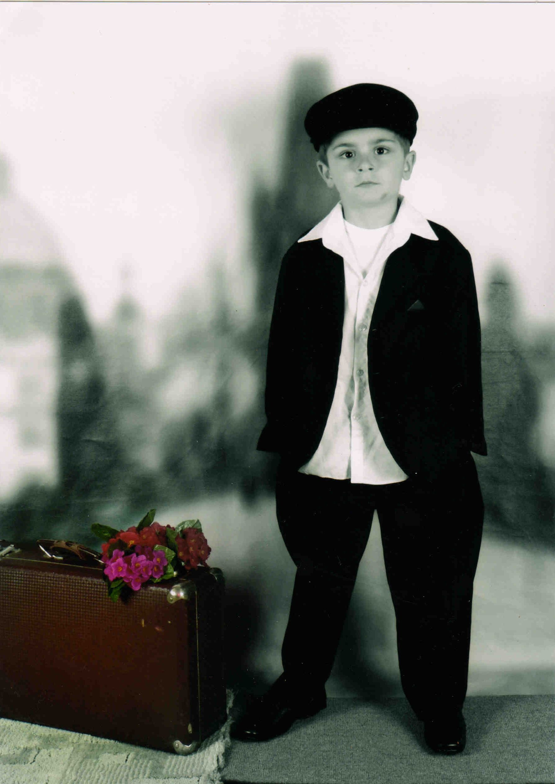 любимый внучек. внук