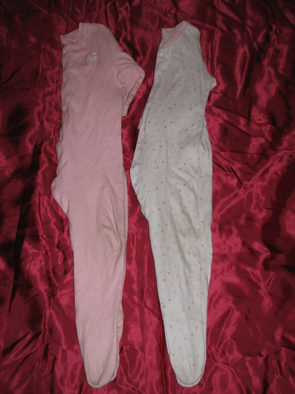 Слипы до 98см(отдам). детские вещи